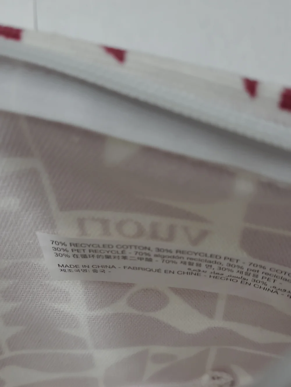 Vuori printed canvas